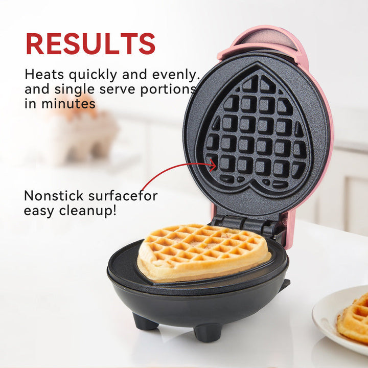Mini Heart-Shaped Waffle Maker Kalsten