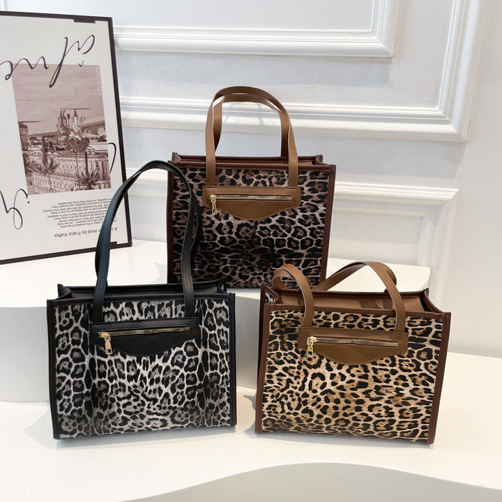 Elegant Animal Print Tote Bag