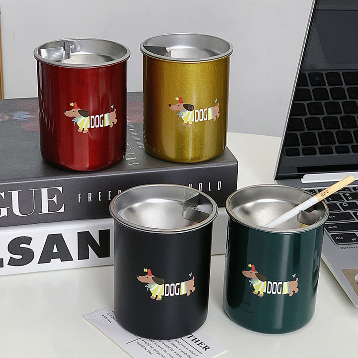 Thermal mug with funny dog breakfast design Kalsten