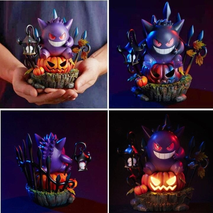 Whimsical Halloween Ghost Figurine Kalsten