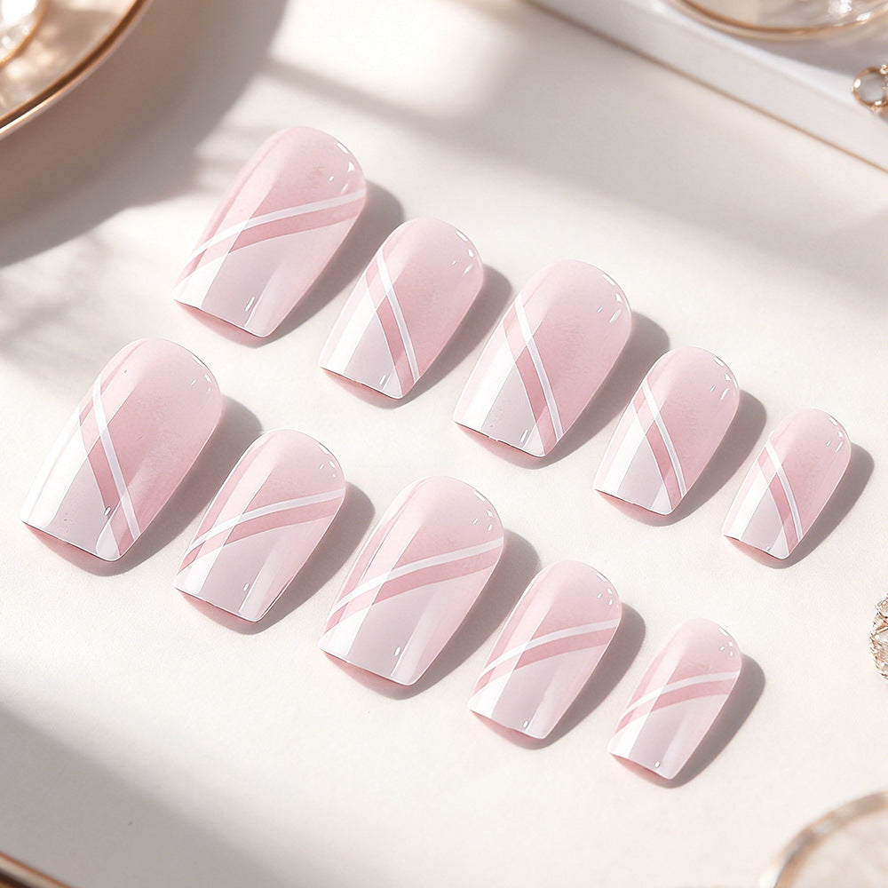 Elegantly Designed Geometric Nail Art Set Kalsten