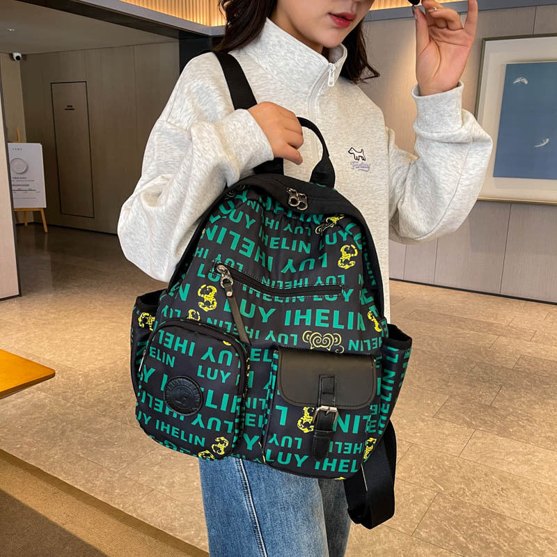 Floral Patterned Backpack Kalsten