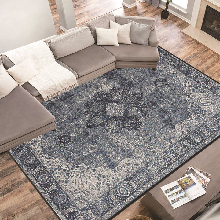 Geometric Pattern Area Rug Kalsten