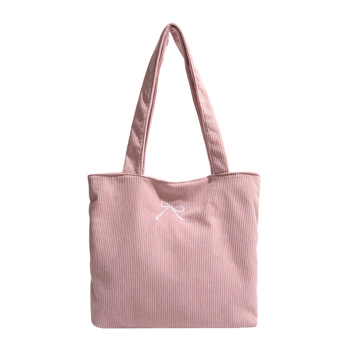 Casual Corduroy Tote