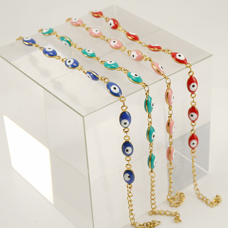 Colorful Evil Eye Bracelet Kalsten
