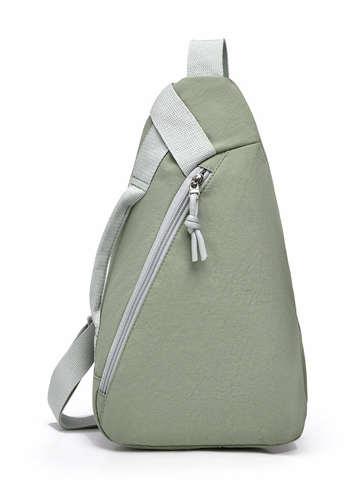 Sling bag with ergonomic design and additional compartments Kalsten