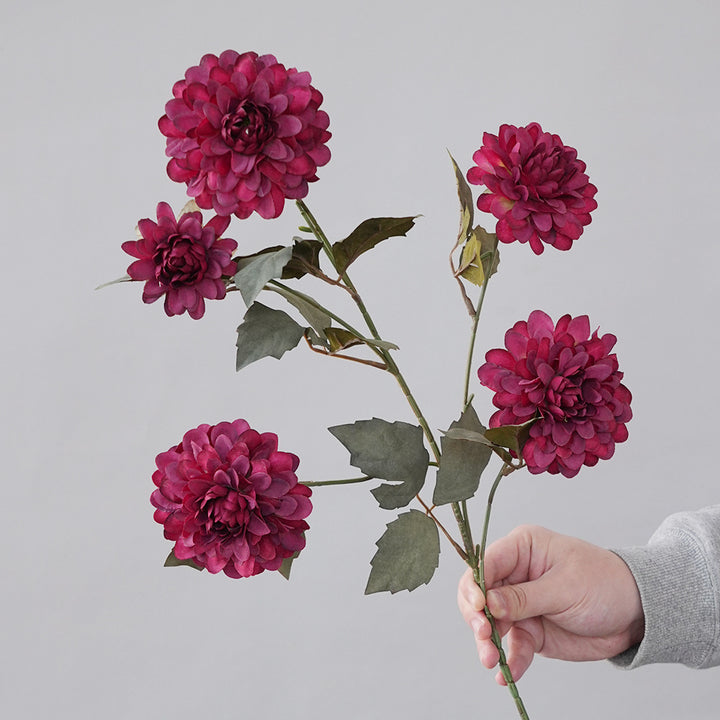 Faux Dahlia Stem
