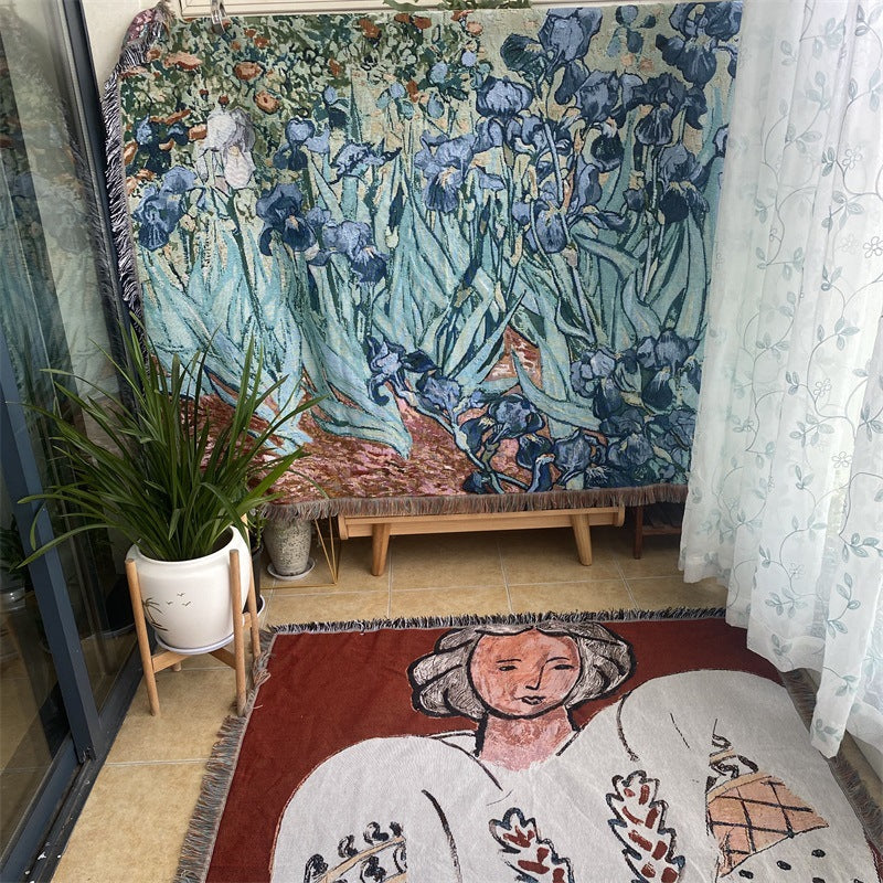 Artistic Tapestry Throw Blanket
