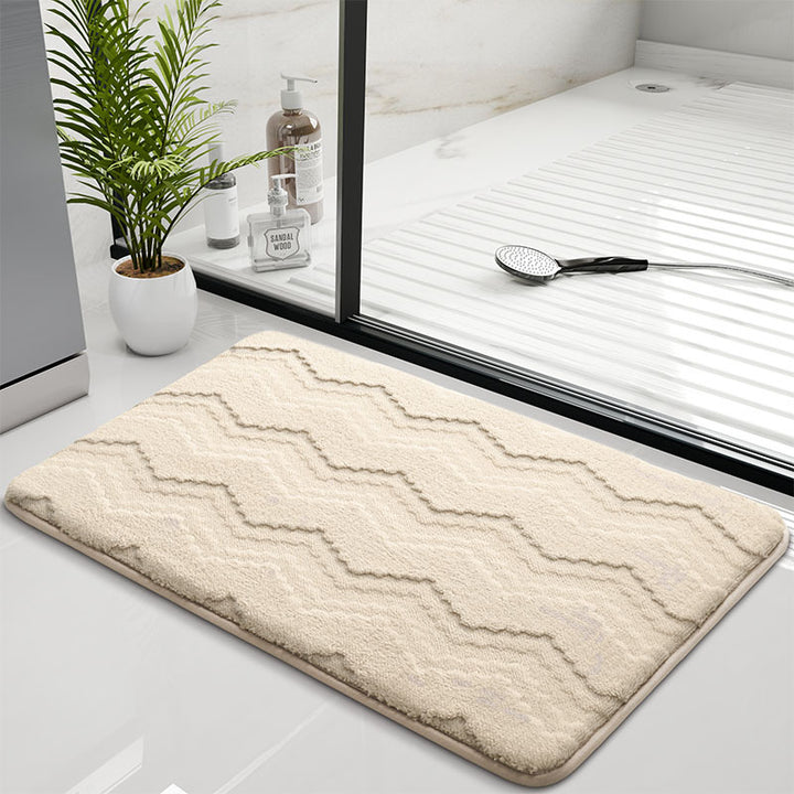 Stylish Chevron Bath Rug Kalsten