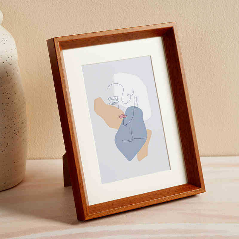 Wooden Photo Display Frame for Home Decor