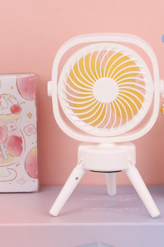 Ladies Portable Mini Fan with Foldable Tripod Kalsten