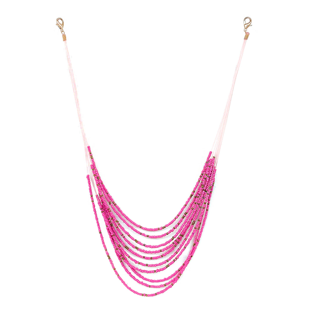 Multilayered Beaded Necklace Kalsten
