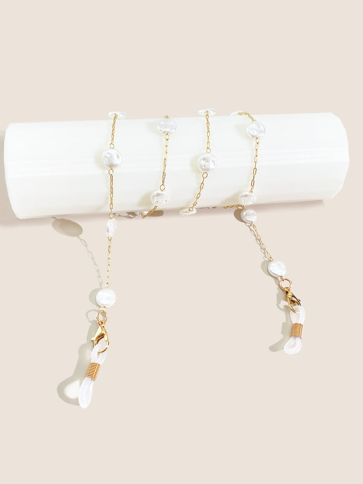 Pearl-Accented Eyewear Chain Kalsten