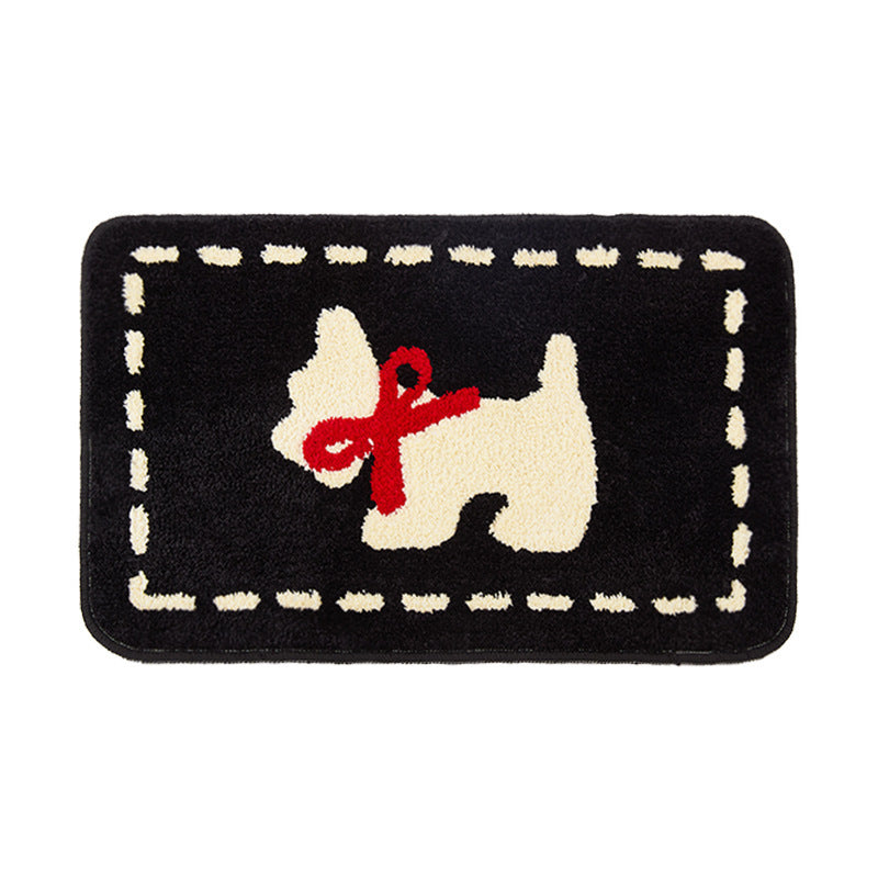 Dog-Themed Plush Area Rug