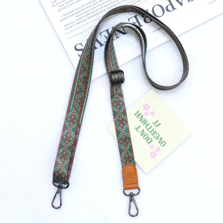 Adjustable Patterned Camera Strap Kalsten