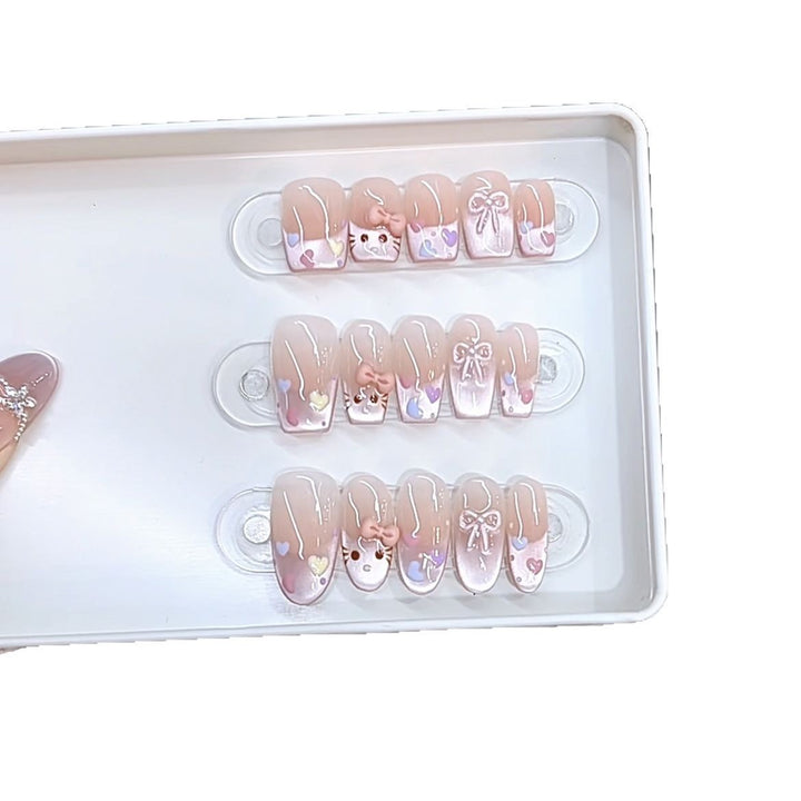 Themed Decorative Press-On Nail Set Kalsten