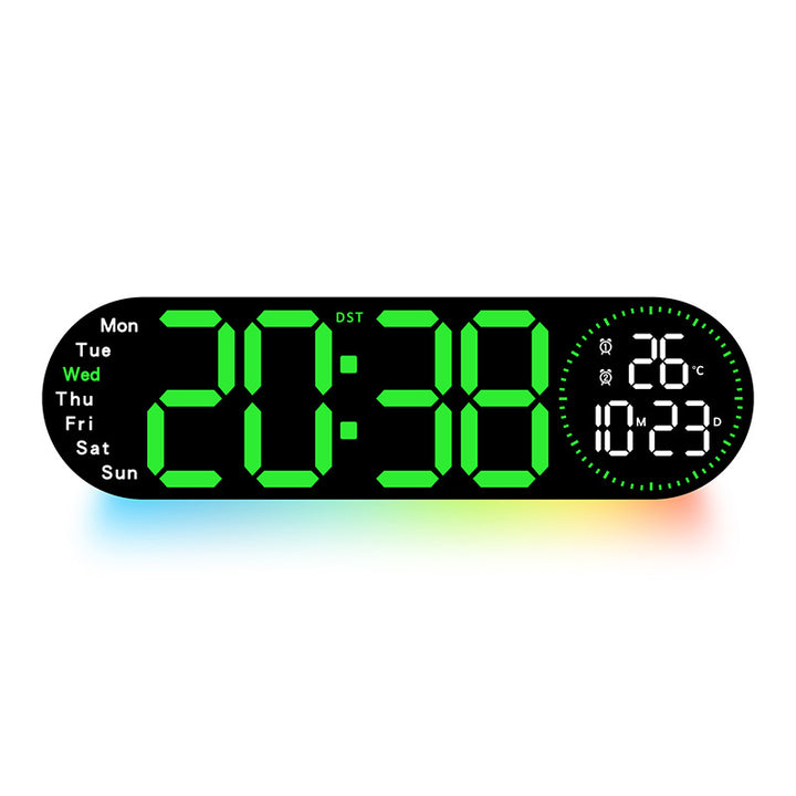 Digital multifunction alarm clock with temperature and weather display Kalsten