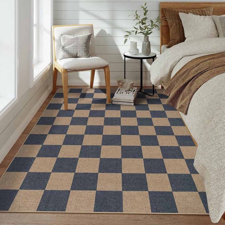 Stylish Diamond Pattern Outdoor Area Rug Kalsten
