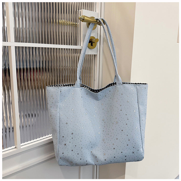Stylish Star-Patterned Tote Bag Kalsten