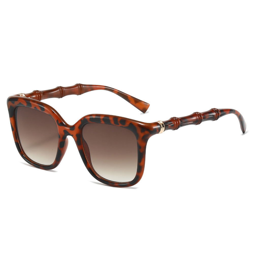Bamboo-Style Oversized Sunglasses Kalsten