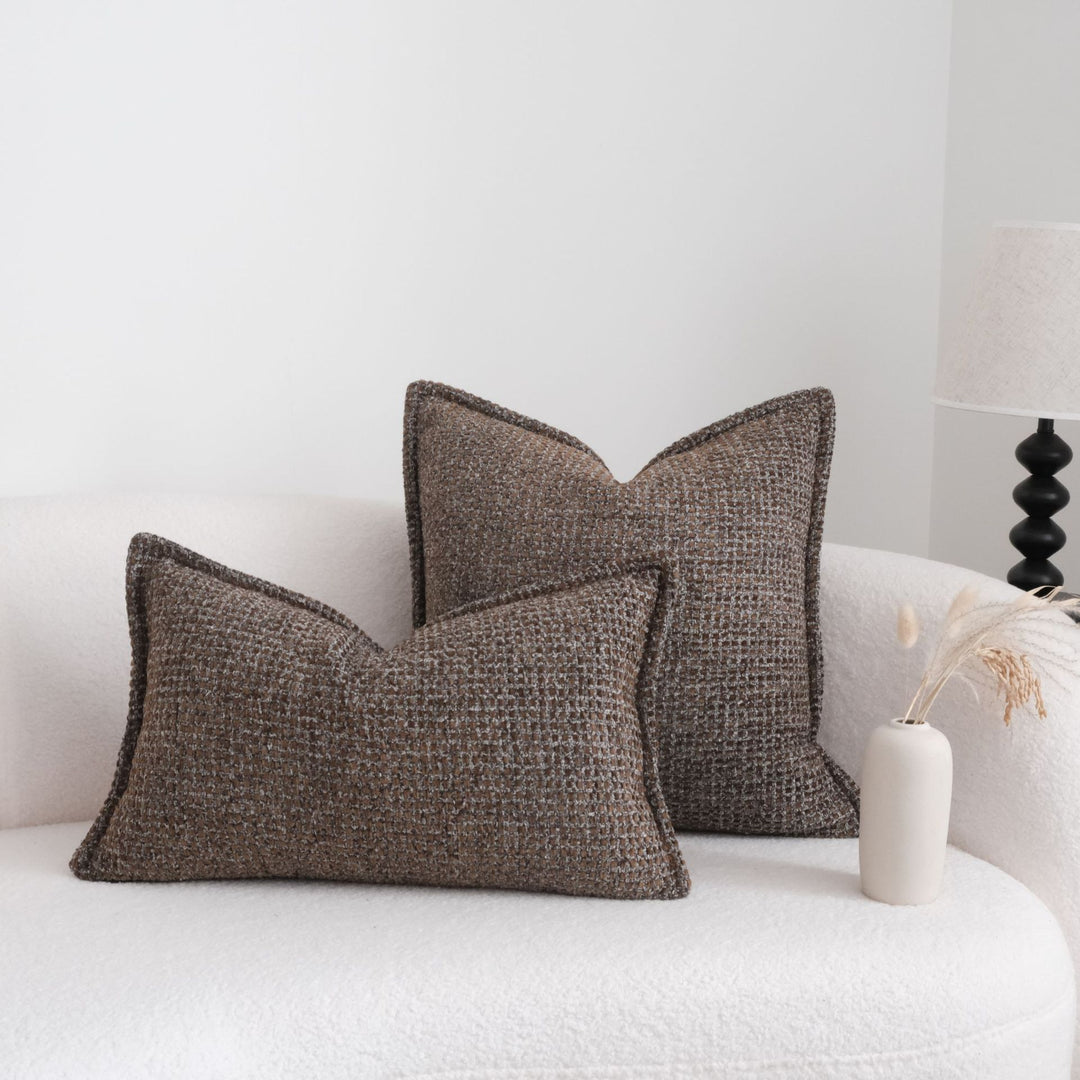 Textured Throw Pillow for Bedroom Home Decor