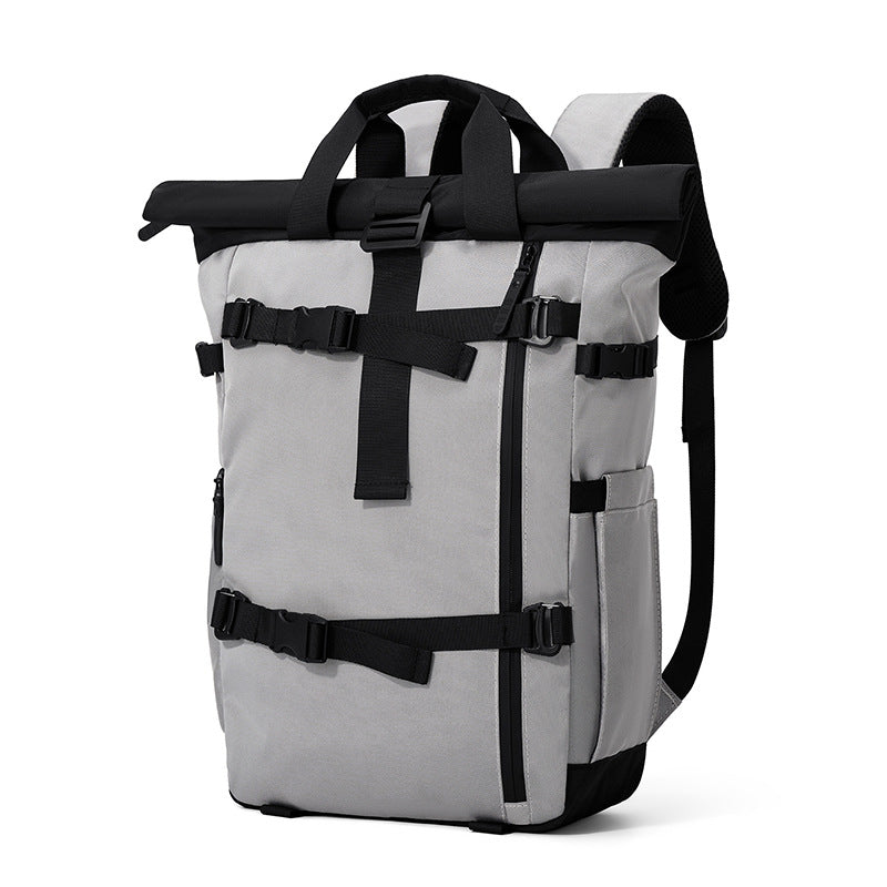 Stylish Roll-Top Adventure Backpack Kalsten