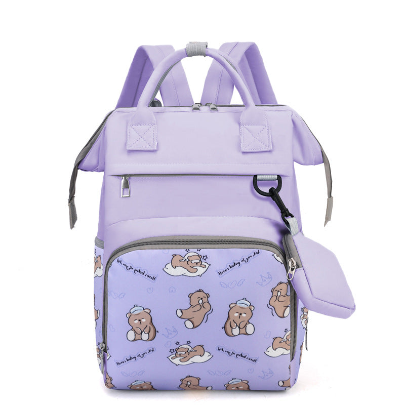 Playful Animal Print Backpack Kalsten
