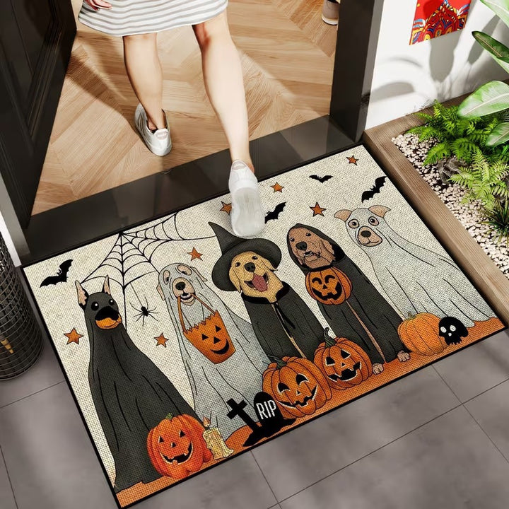 Halloween-Themed Doormat