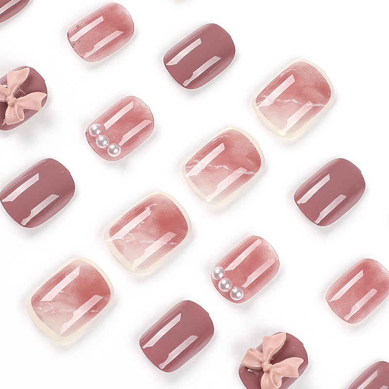 Artful nail art with luxurious 3D bows and elegant accents Kalsten