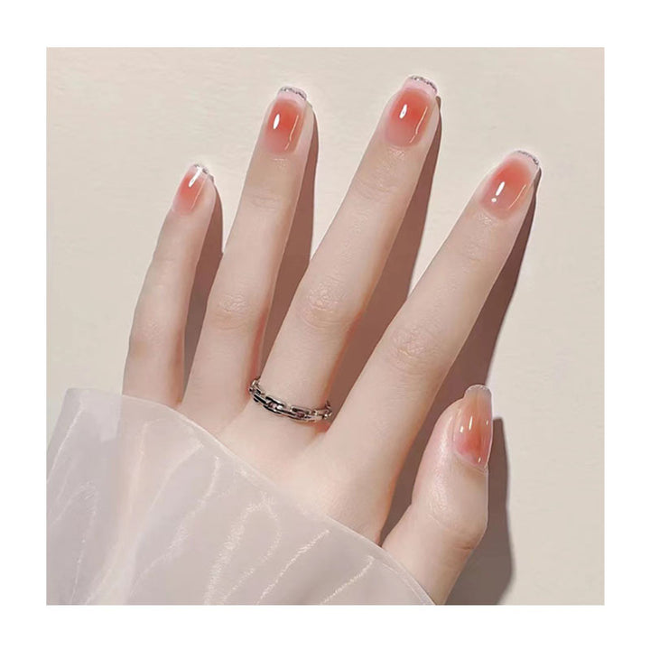 Elegant French Tip Nail Art