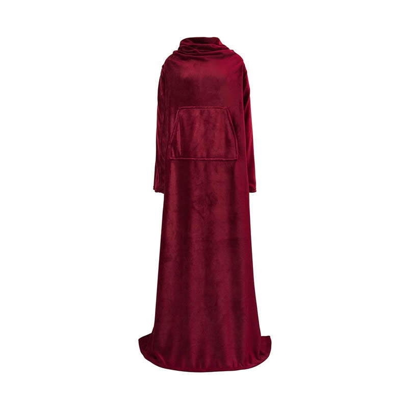 Women's Cozy Blanket with Sleeves and Pockets Kalsten