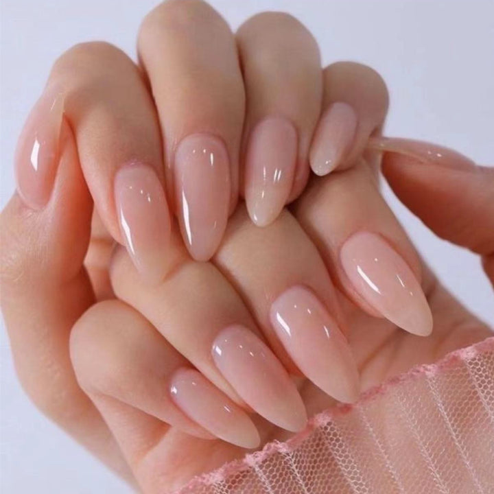 Premium Press-On Nail Set with Elegant Almond Shape