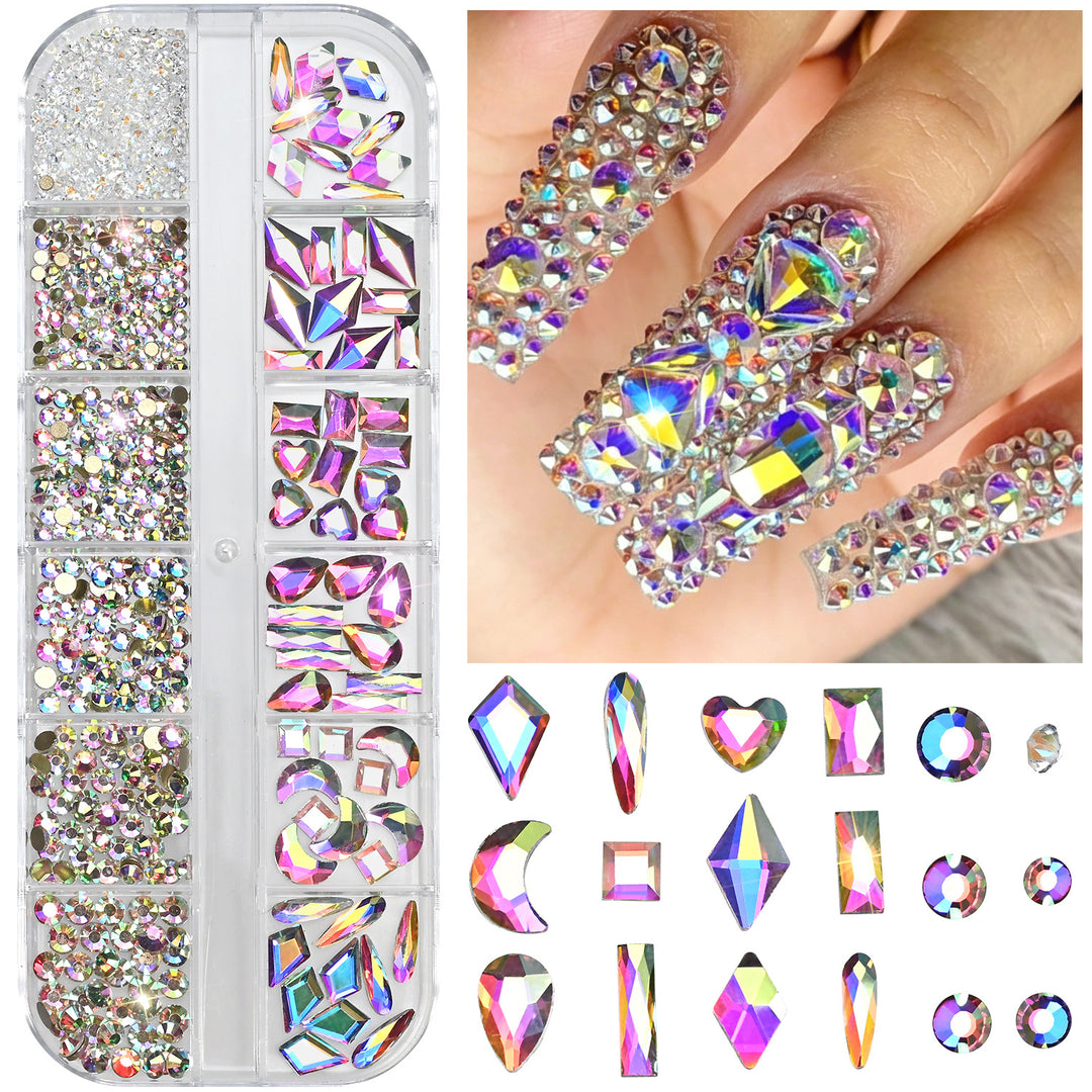 Premium Nail Art Rhinestone Collection