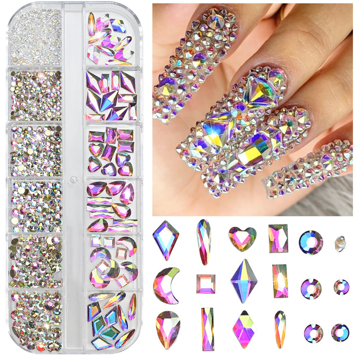 Premium Nail Art Rhinestone Collection