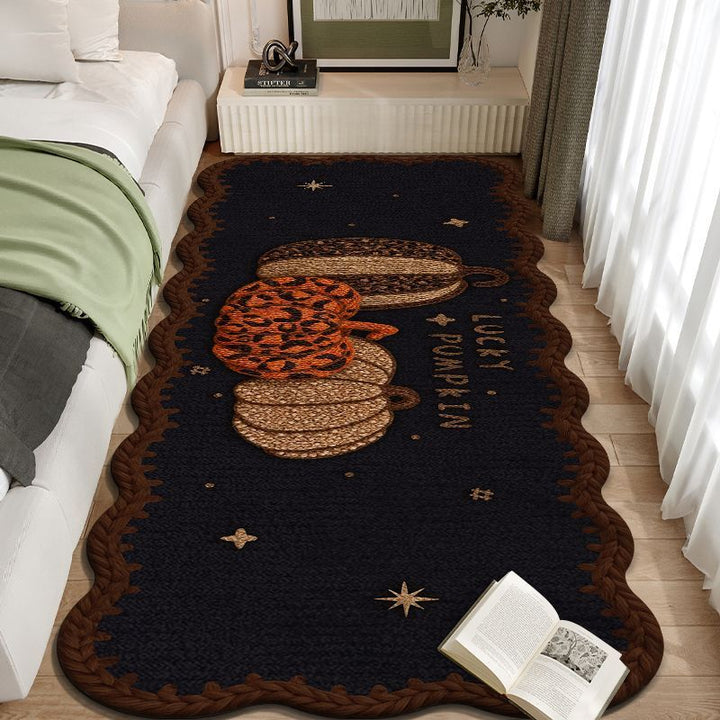 Playful Pumpkin-Themed Area Rug