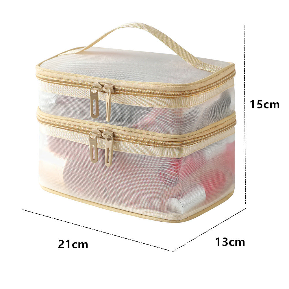 Stylish Double-Layer Cosmetic Organizer Kalsten