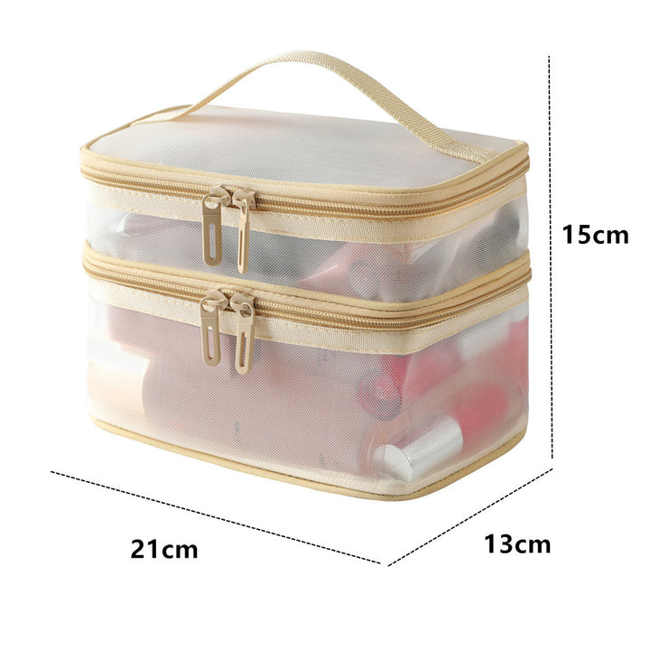 Stylish Double-Layer Cosmetic Organizer Kalsten