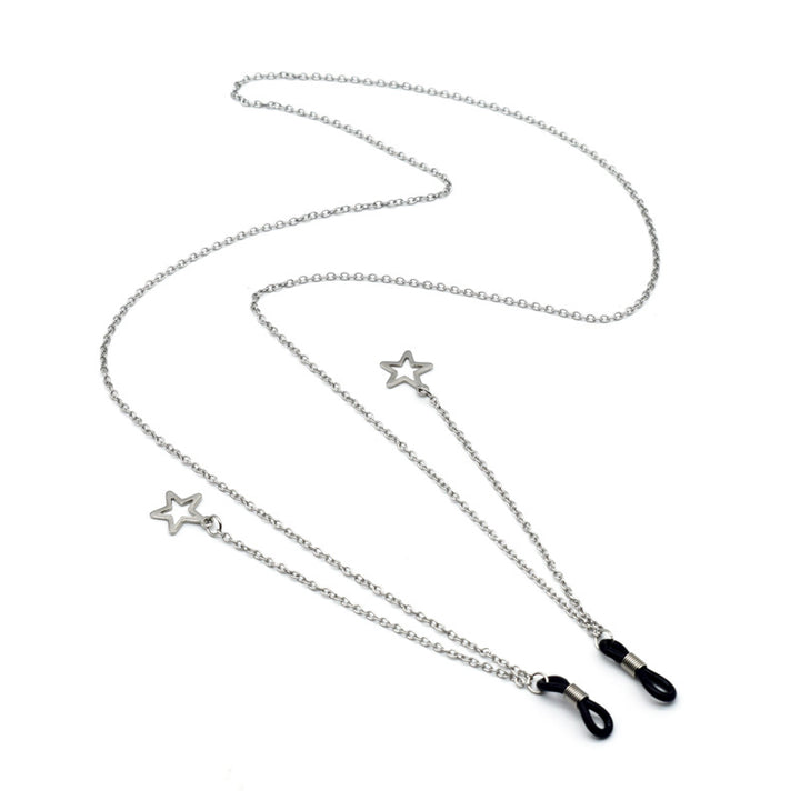 Elegant Star-Accented Eyewear Chain Kalsten