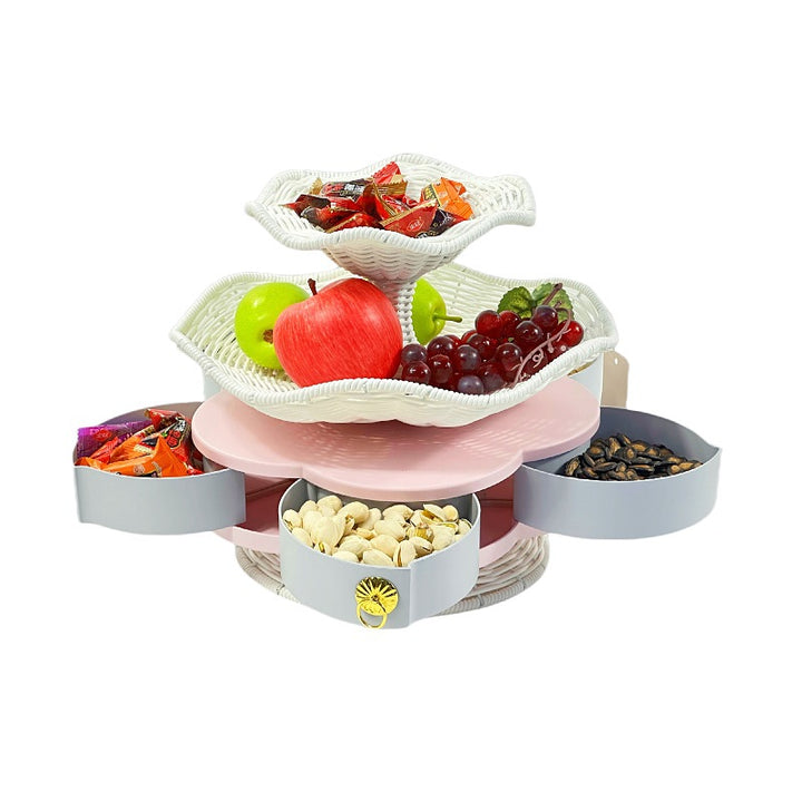 Women's tiered stand made of woven material Kalsten