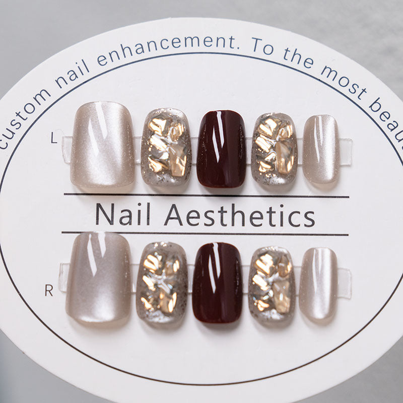 Elegant Press-On Nail Art Set  1791110228