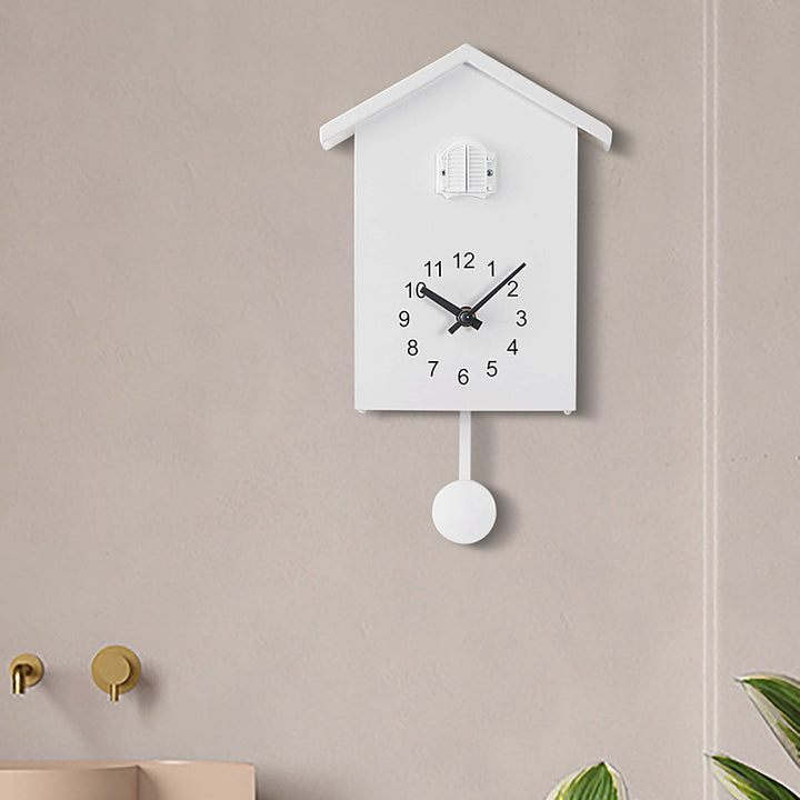 Cuckoo clock in creative house design Kalsten