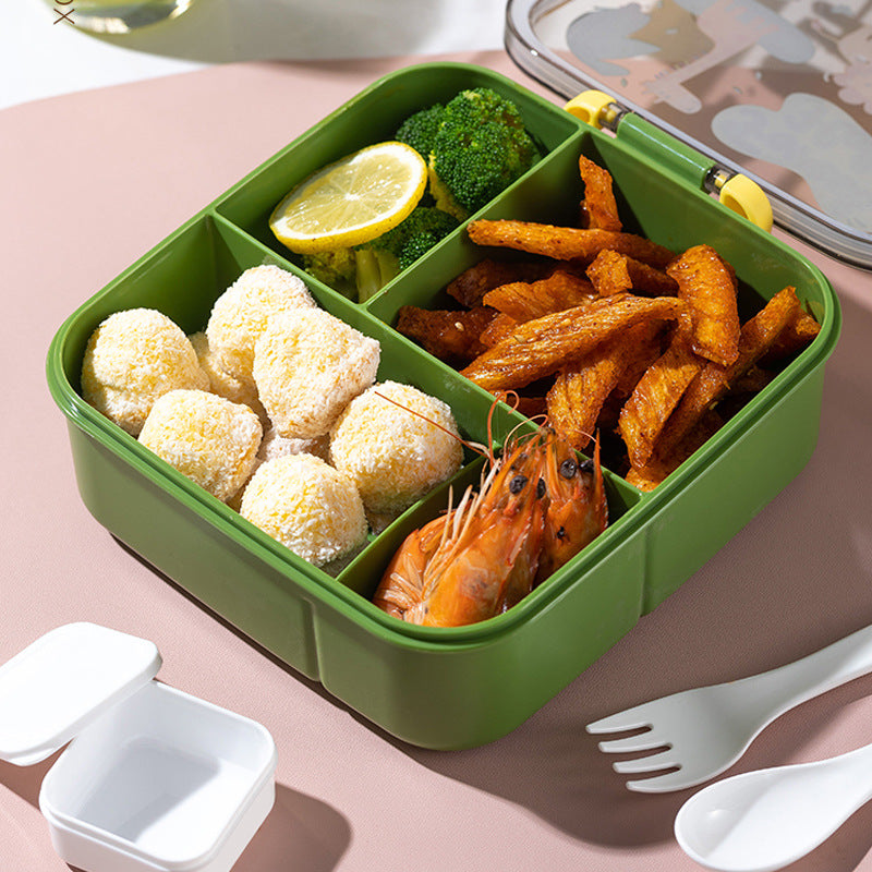 Whimsical Cartoon-Themed Bento Lunch Box