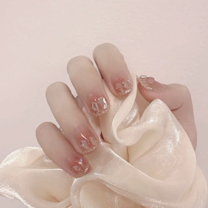 Decorative Glitter Press-On Nail Tips Kalsten