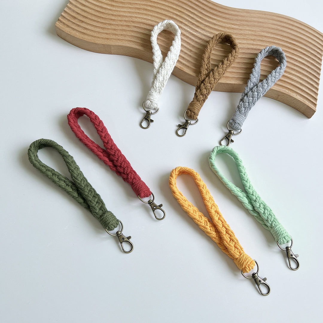 Braided Rope Keychain Holder Kalsten