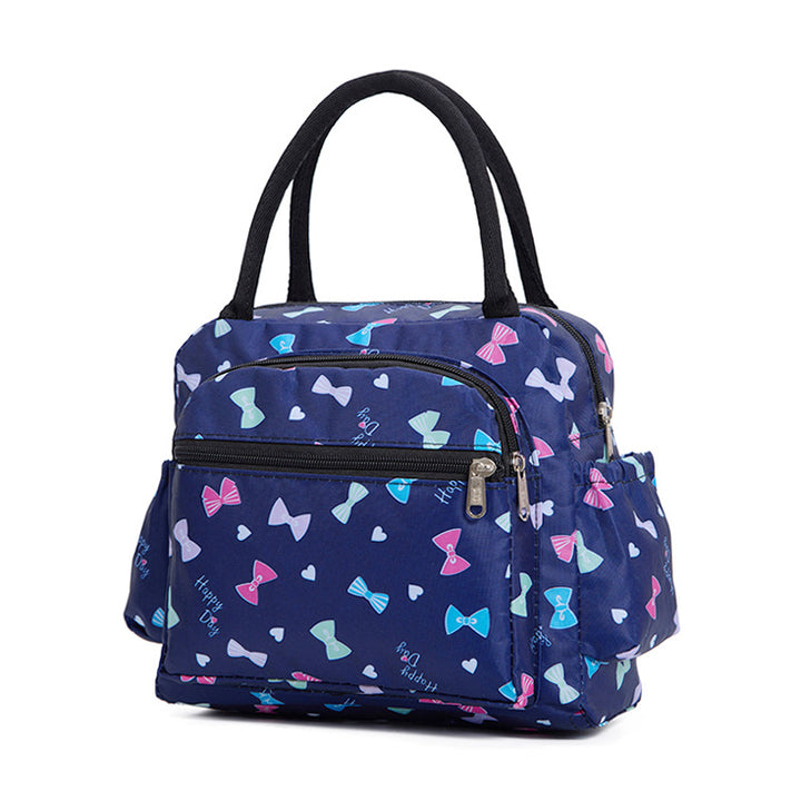 Cat Pattern Insulated Lunch Tote Kalsten