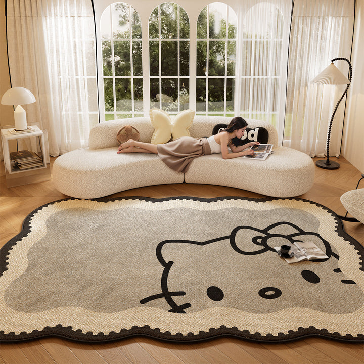 Plush Cartoon Area Rug Kalsten