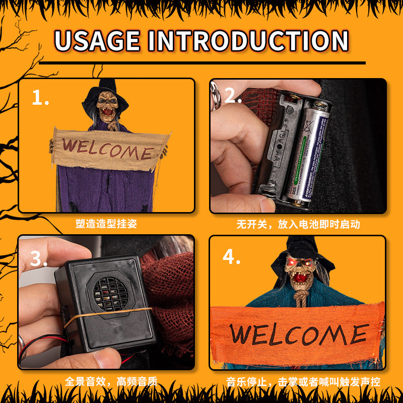 Haunted Witch Decoration Kalsten