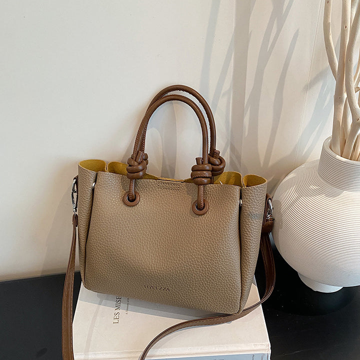 WoElegant Textured Handheld Tote Bag Kalsten