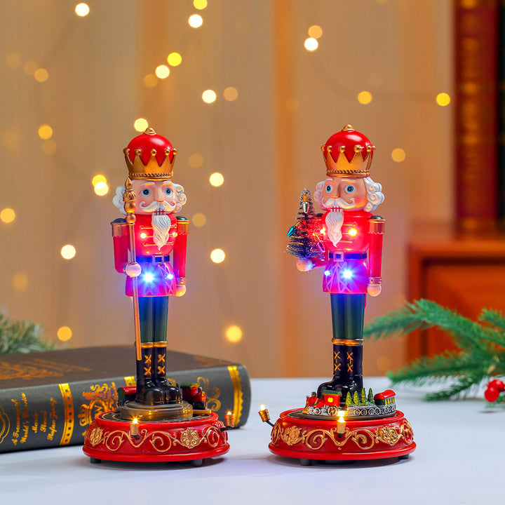 LED Illuminated Nutcracker Figurine Kalsten