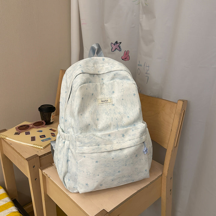 Star-Patterned Casual Backpack Kalsten